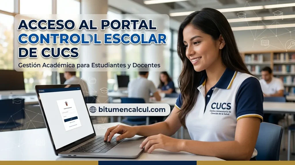 Acceso al portal de Control Escolar de CUCS
