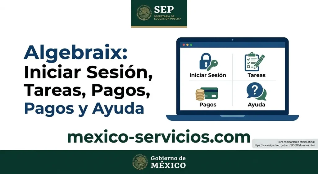 Algebraix Iniciar Sesión, Tareas, Pagos y Ayuda