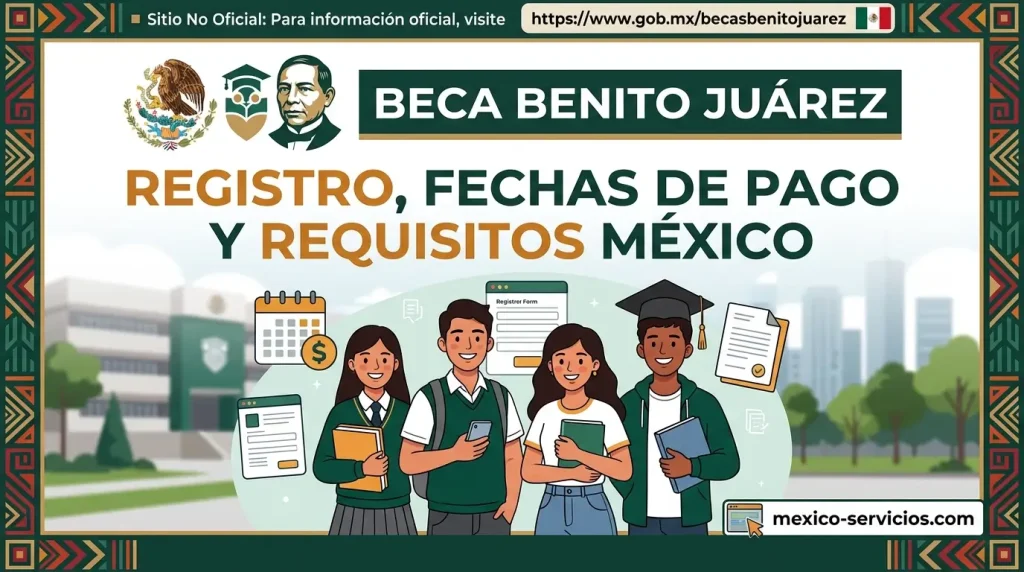 Beca Benito Juárez 2026 Registro, Fechas de Pago y Requisitos México