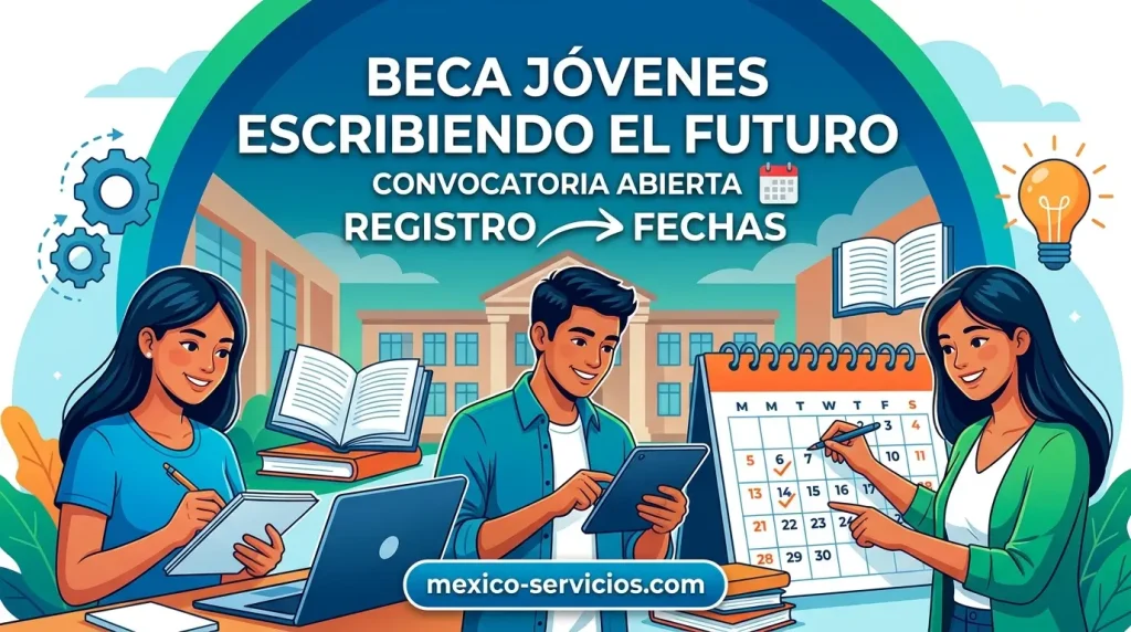 Beca Jóvenes Escribiendo el Futuro 2026: Registro y Fechas