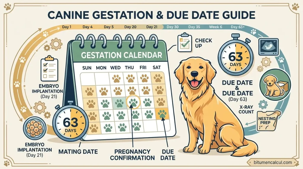 Canine Gestation & Due Date Guide