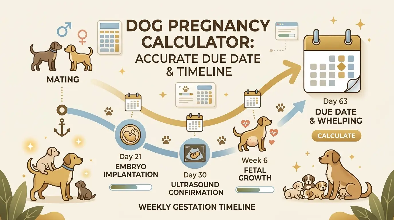 Dog Pregnancy Calculator: Accurate Due Date & Timeline