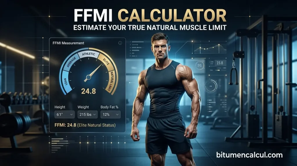 FFMI Calculator - Estimate Your True Natural Muscle Limit
