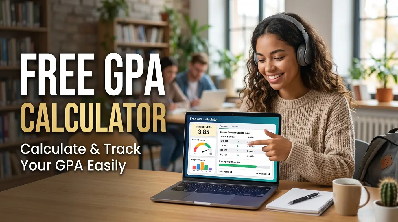 Free GPA Calculator – Calculate & Track Your GPA