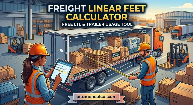 Freight Linear Feet Calculator: Free LTL & Trailer Usage Tool