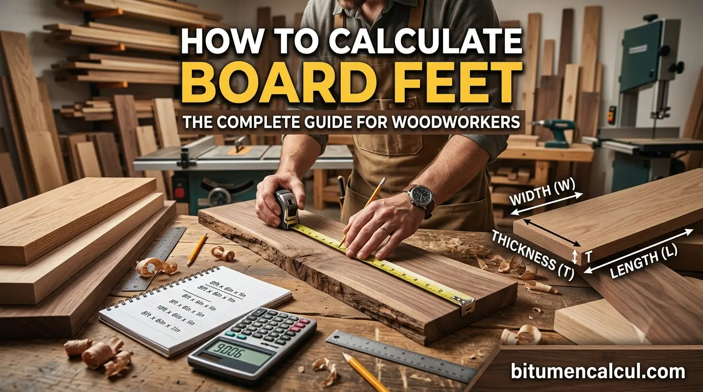 How to Calculate Board Feet