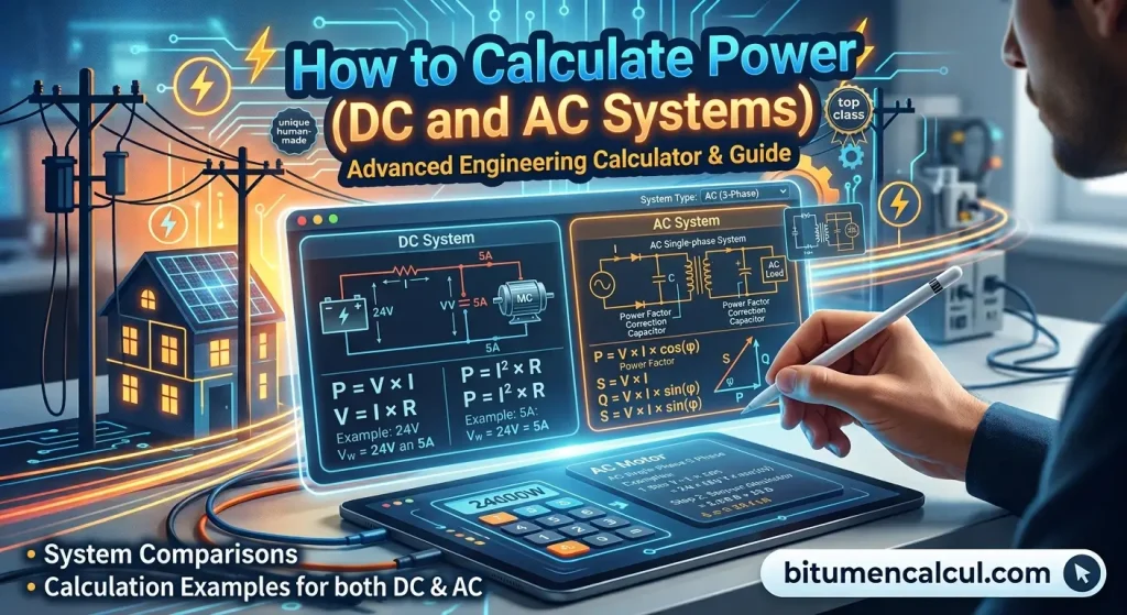 How to Calculate Power (DC and AC Systems)