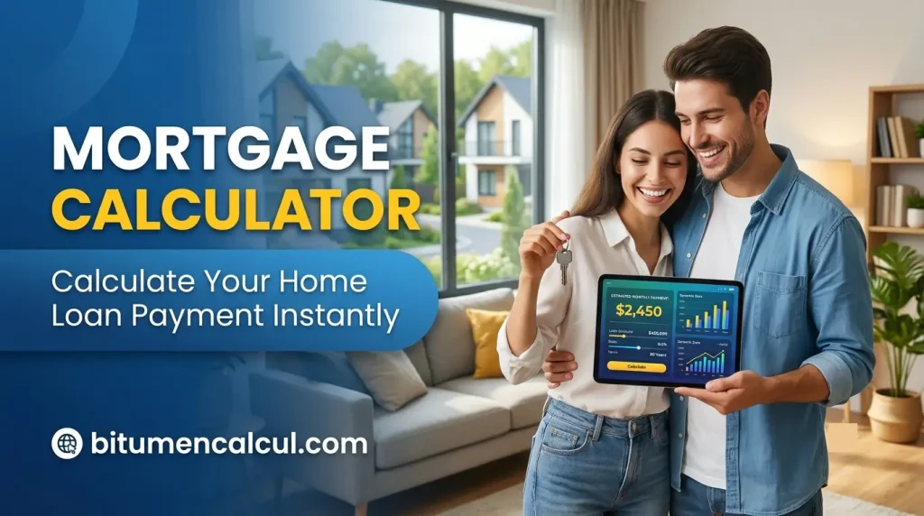 Mortgage Calculator – Calculate Your Home Loan Payment Instantly