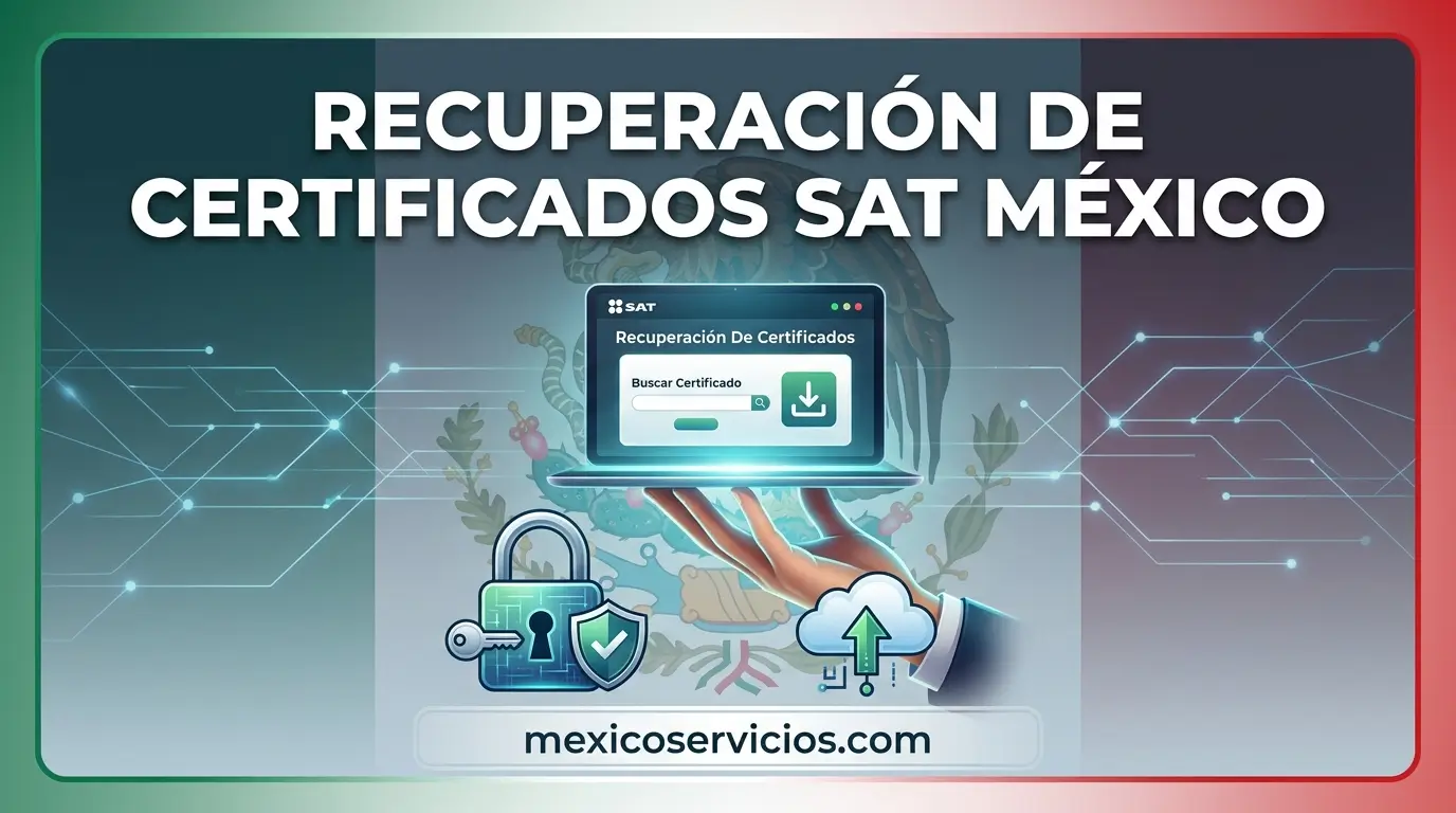 Recuperacion De Certificados Sat México