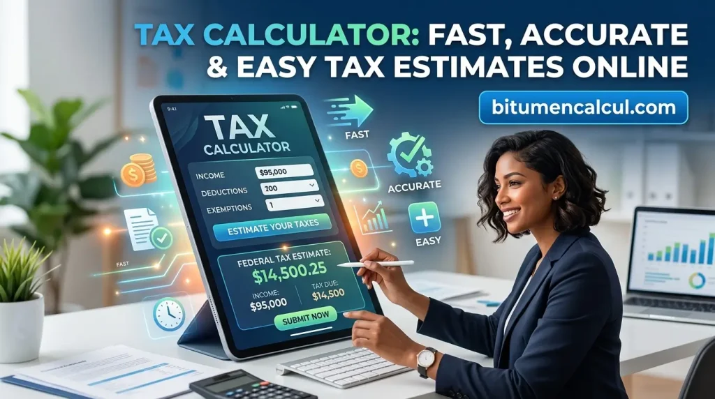 Tax Calculator Fast, Accurate & Easy Tax Estimates Online