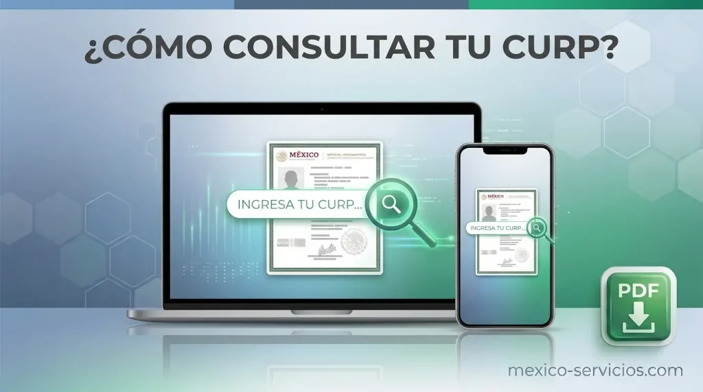 ¿Cómo consultar tu CURP