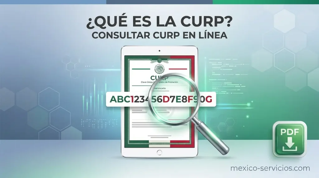 ¿Qué es la CURP?