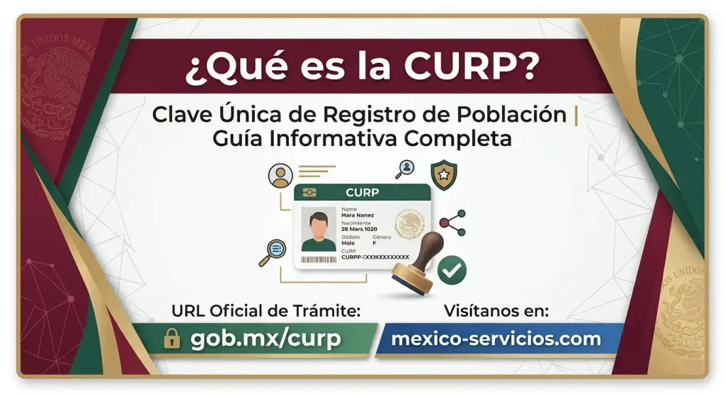 ¿Qué es la CURP?