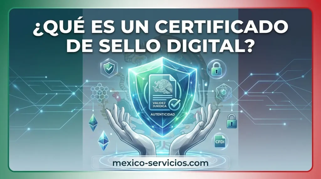 ¿Qué es un certificado de Sello Digital