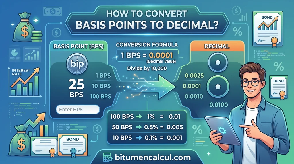 How to Convert Basis Points to Decimal?