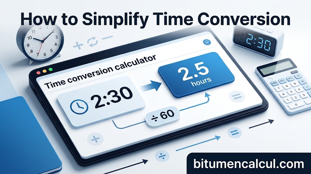 how to simplify time conversion