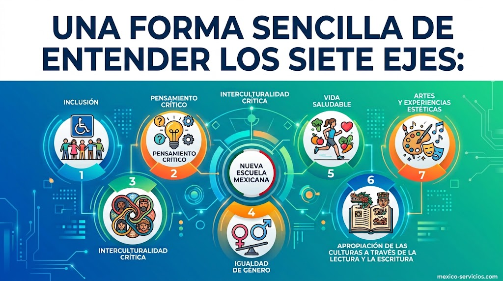 Una forma sencilla de entender los siete ejes