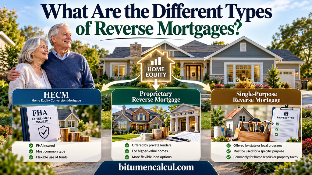 What Are the Different Types of Reverse Mortgages?