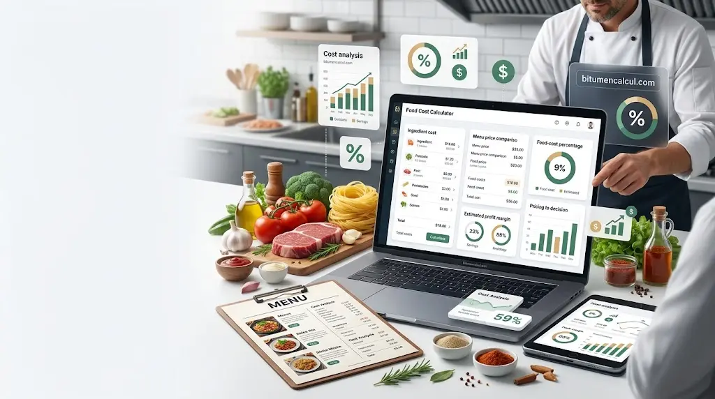 what you can do with our food cost calculator