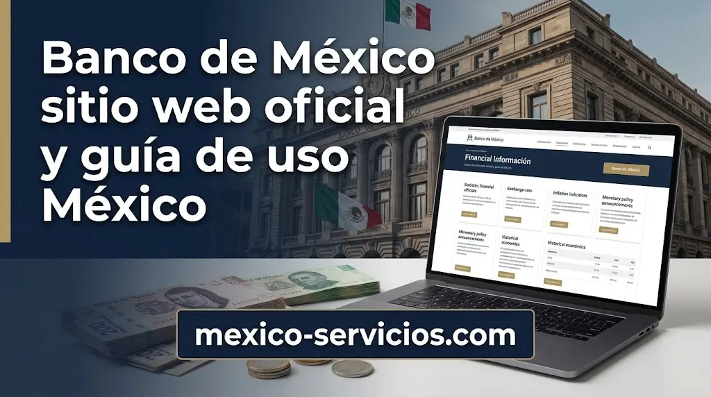 Banco de México sitio web oficial y guía de uso 2026 México