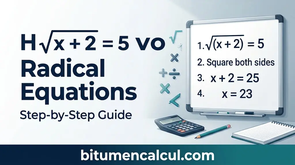How to Solve Radical Equations (Step-by-Step Guide)