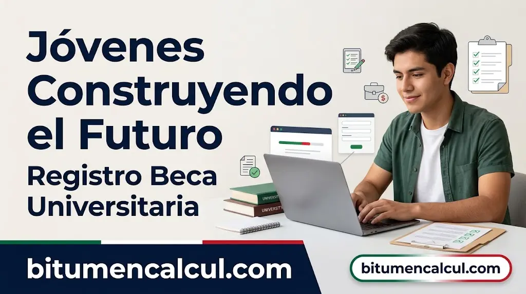 Jóvenes Construyendo el Futuro Registro Beca Universitaria