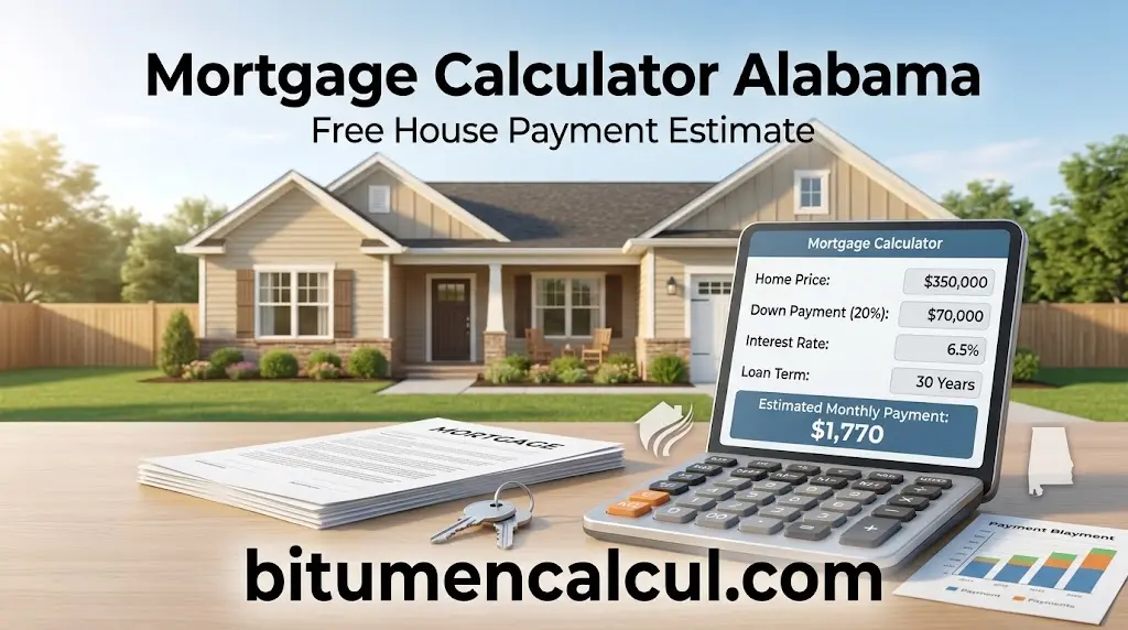 Mortgage Calculator Alabama - Free House Payment Estimate