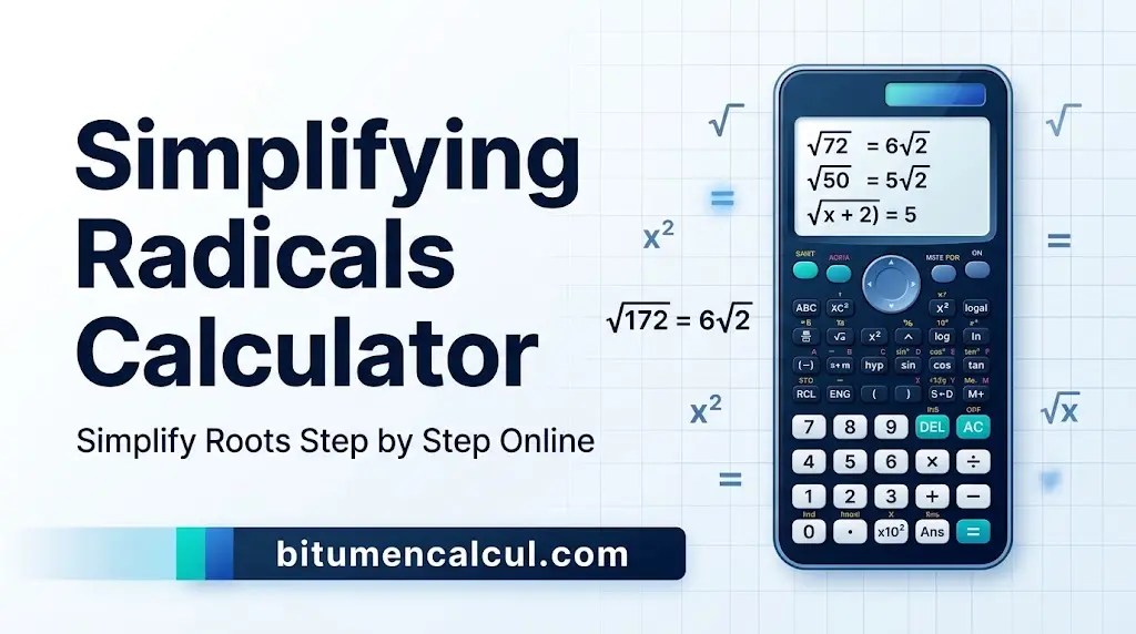 Simplifying Radicals Calculator Simplify Roots Step by Step Online