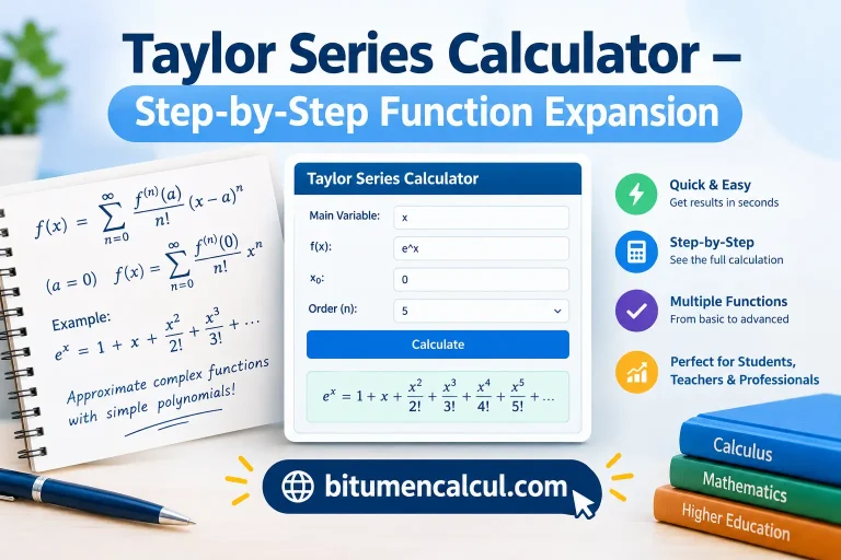 Taylor Series Calculator – Step-by-Step Function Expansion