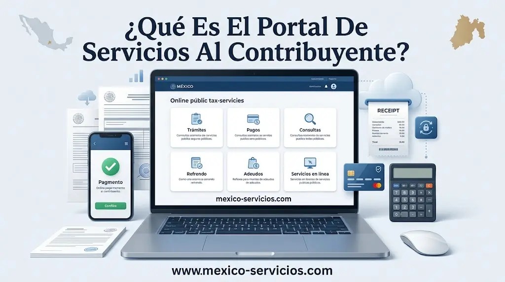 ¿qué es el portal de servicios al contribuyente