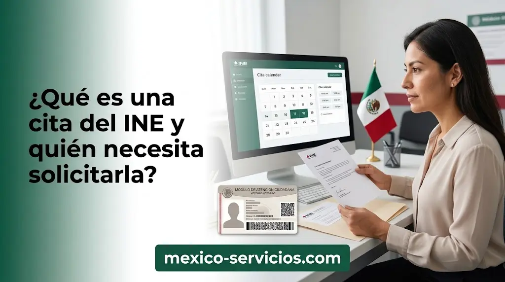 ¿Qué es una cita del INE y quién necesita solicitarla?